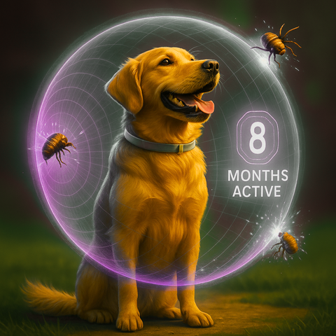 DEWEL™ Flea & Tick Collar for Dogs (8‑Month Protection)