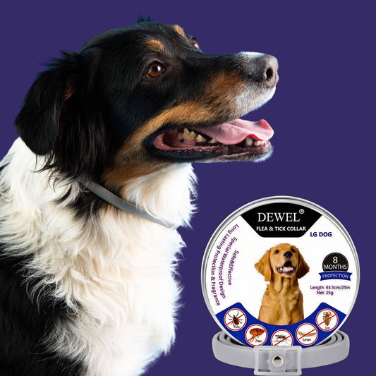 DEWEL™ Natural Flea & Tick Prevention Collar for Dogs