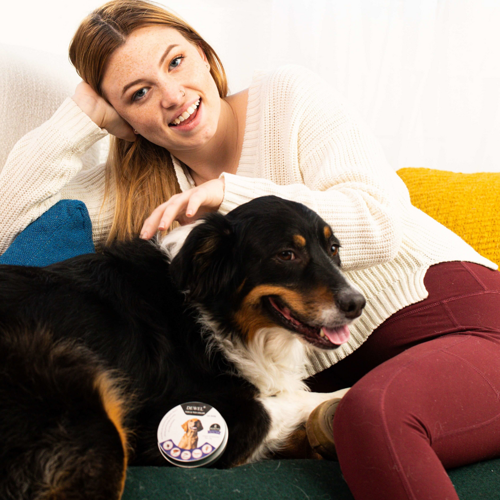 DEWEL™ Non-Toxic Flea & Tick Collar for Dogs | Vet Recommended Natural Tick Protection