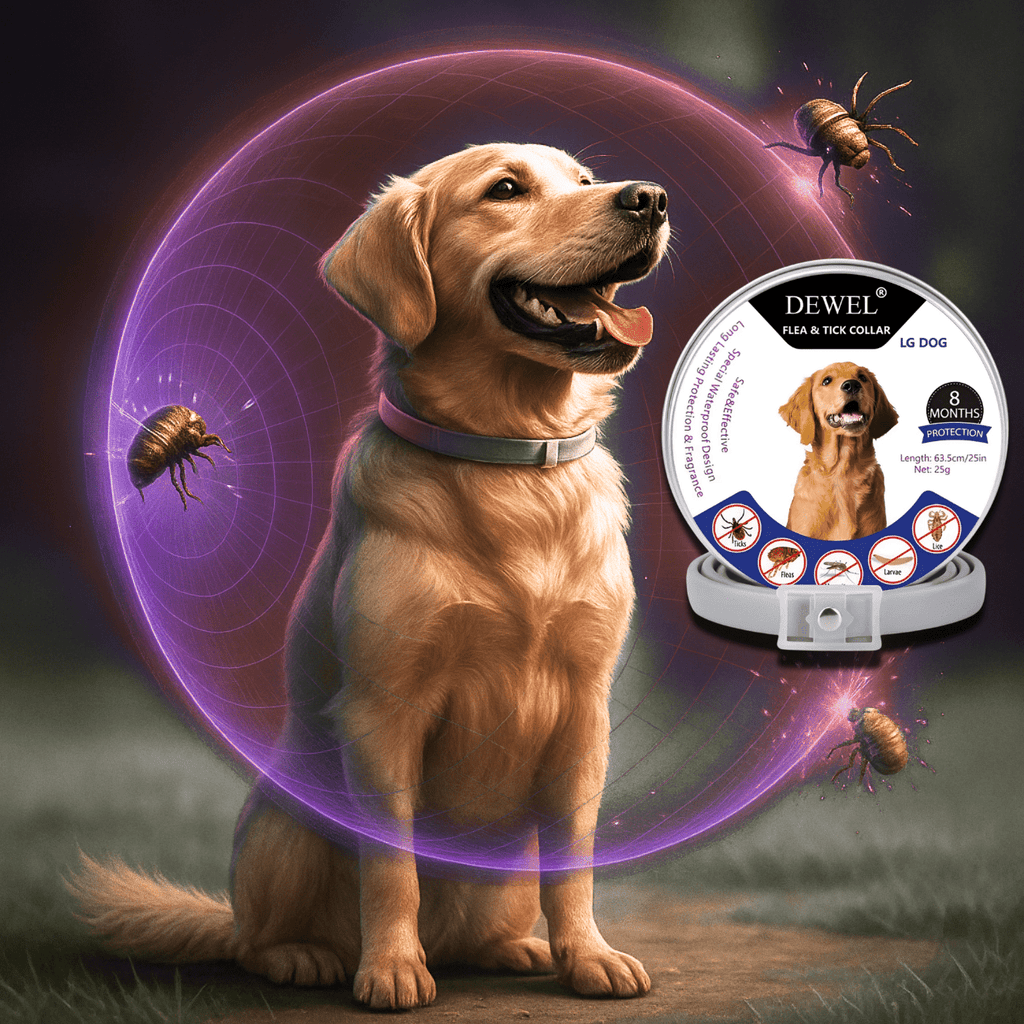 DEWEL™ Natural Flea & Tick Collar for Dogs — DEWEL™ Collar Official